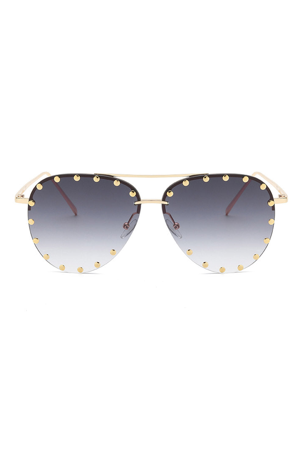 Vintage Studded Sunglasses