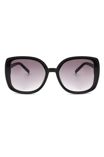 Gafas de sol retro de moda de gran tamaño y cuadradas para mujer