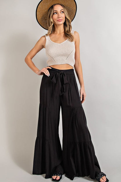 Tiered Wide Pants