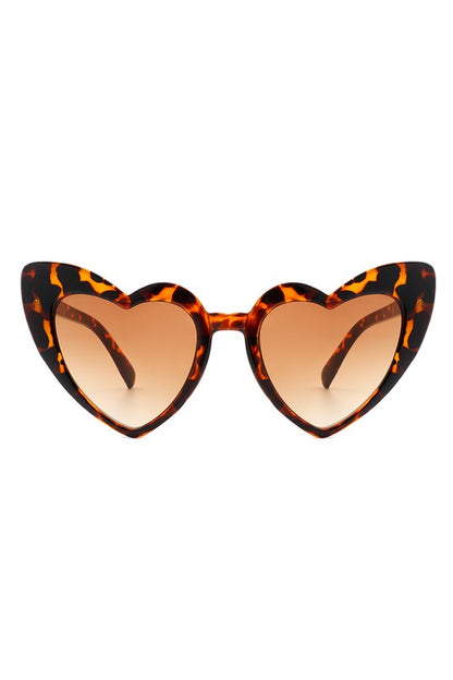 Oversize Heart Shape Fashion Sunglasses