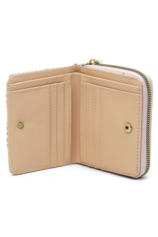 Cartera plegable de moda con forma de acordeón