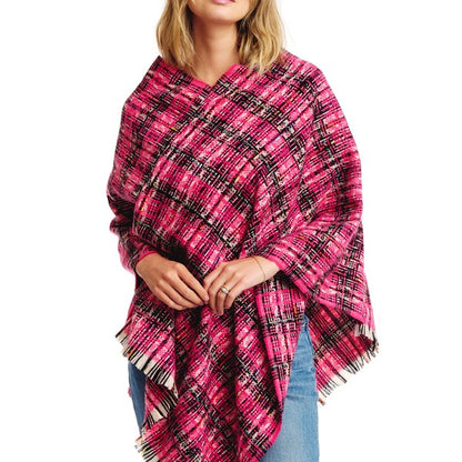 Poncho de lujo Tweed Please