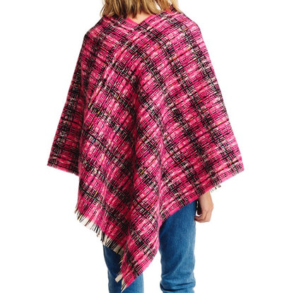 Poncho de lujo Tweed Please