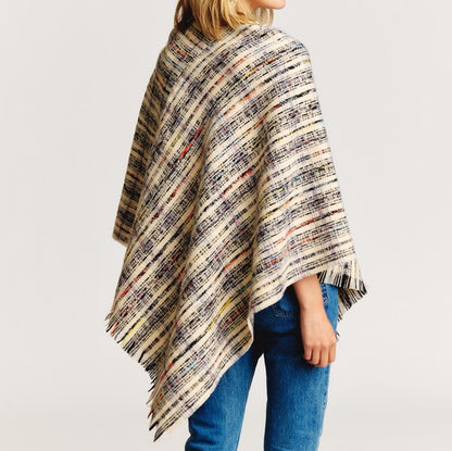 Poncho de lujo Tweed Please