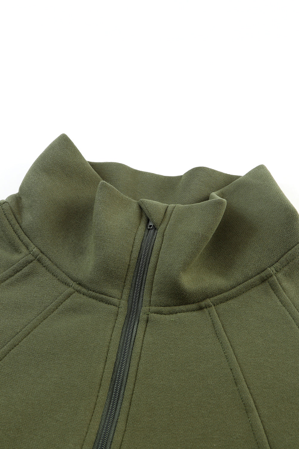 Sudadera con cuello y cremallera 