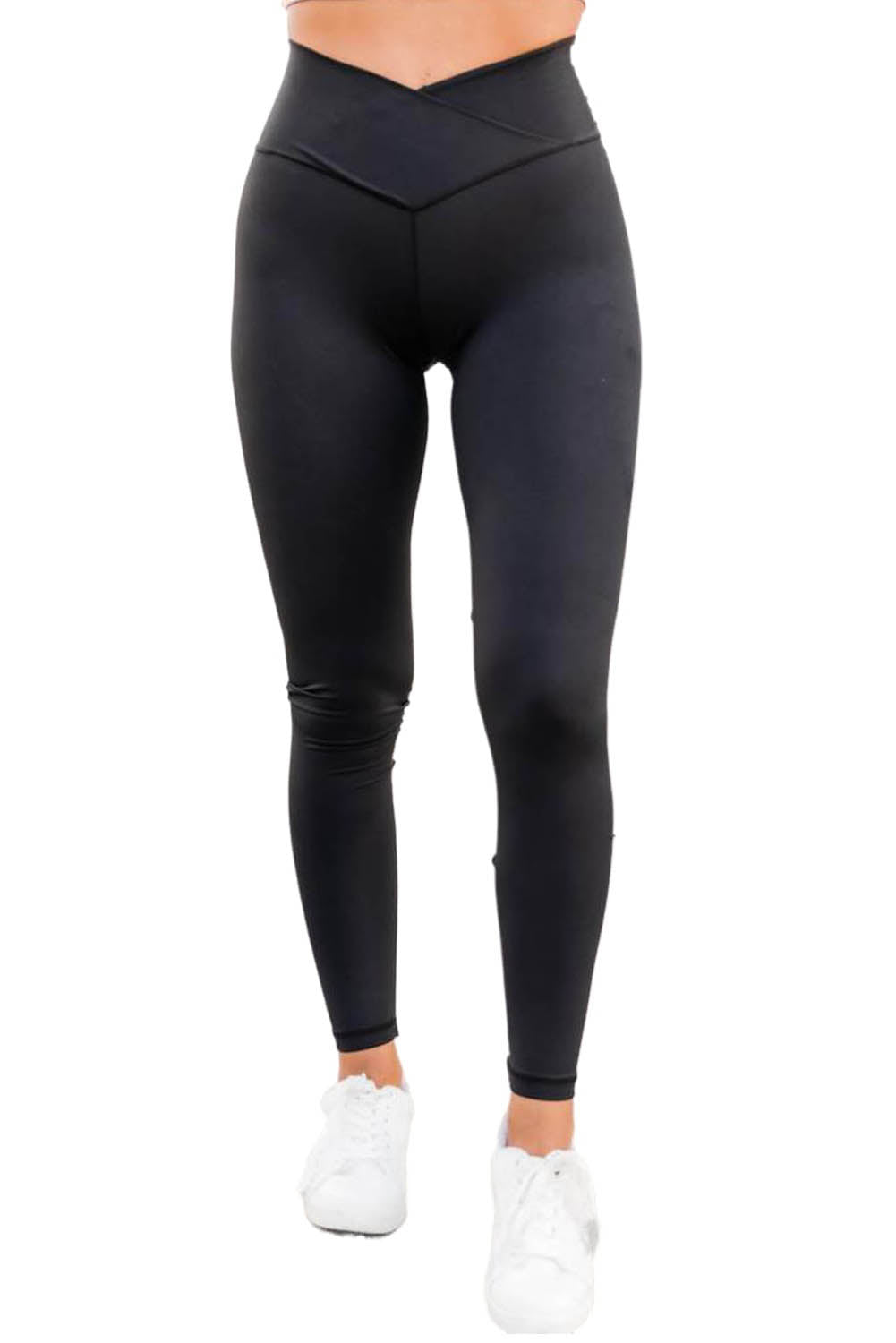 Take your workouts to the extreme with this high-waisted get-up! It's tight-fitting, full-length style ensures you look good while getting the job done. Plus, they're available in two sleek colors—Gray and Black—to let you show off your style. And no matter what activity you choose, you're guaranteed to feel comfy and flexible, as these leggings are made with an 80% Polyamide, 20% Elastane blend. Rock 'em and race 'em—sporty never looked so good!