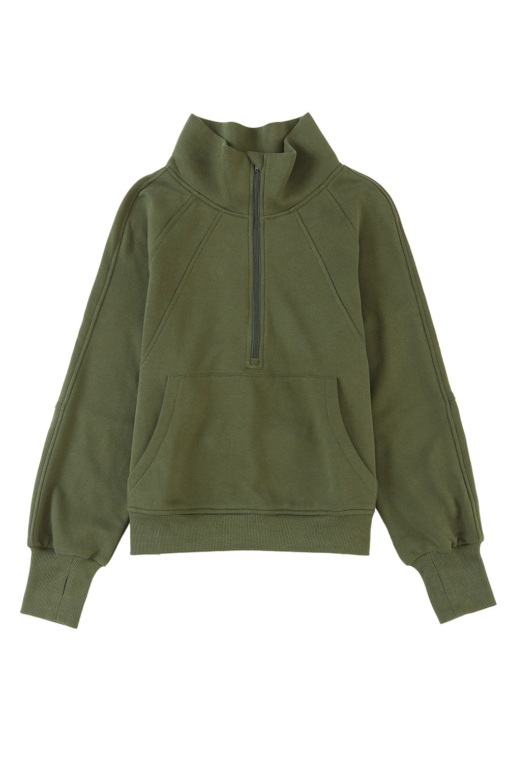 Sudadera con cuello y cremallera 