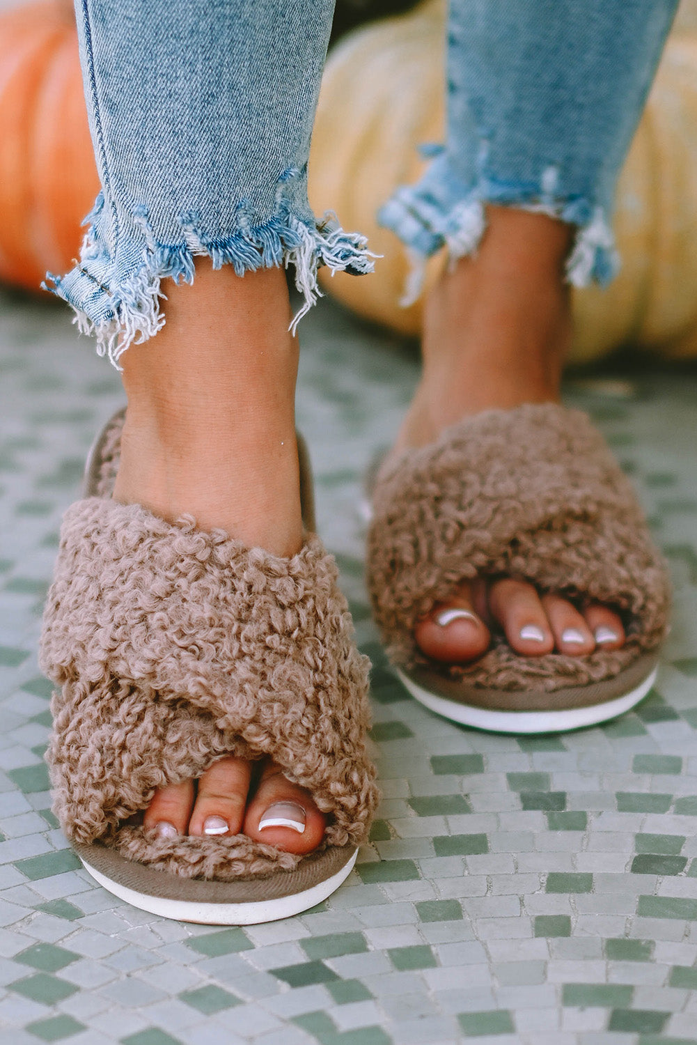 Zapatillas de peluche 