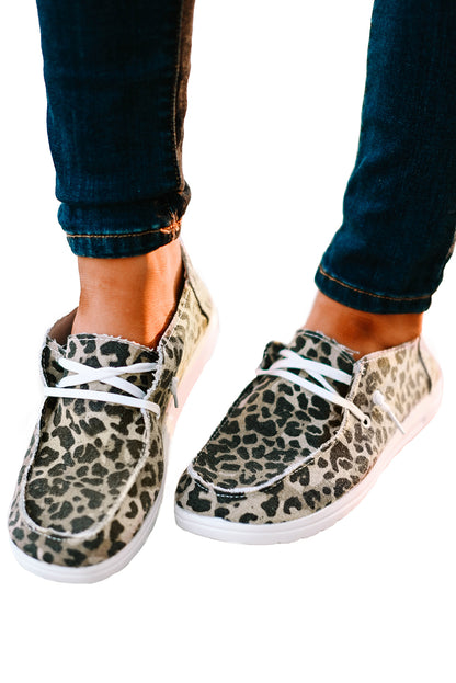 Leopard Slip-On Shoes