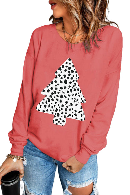 Sudadera con estampado de leopardo color caqui WEATHER