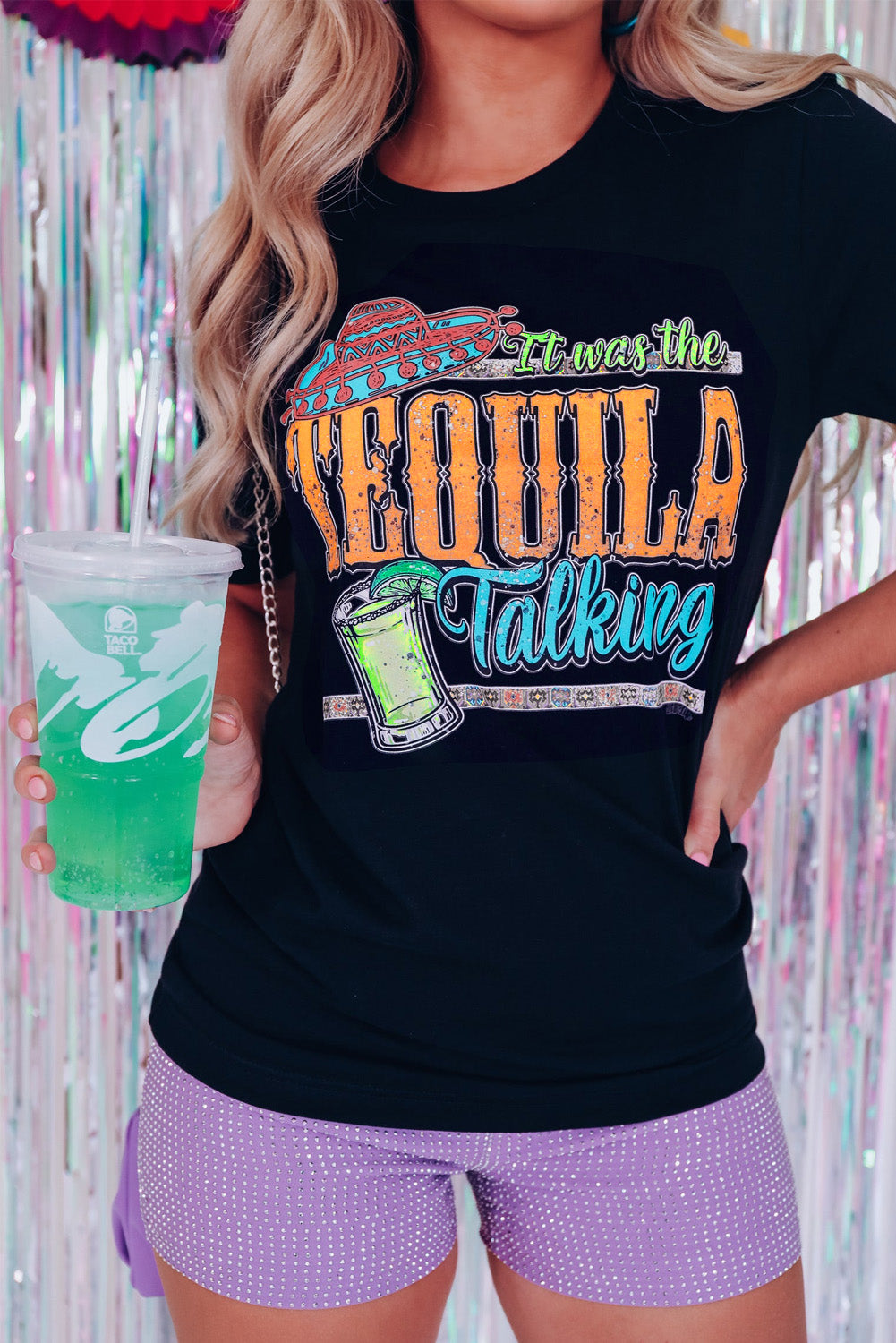 It Was The Tequila Talking Graphic