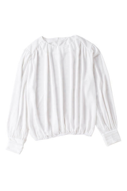 Pleated Loose Blouse