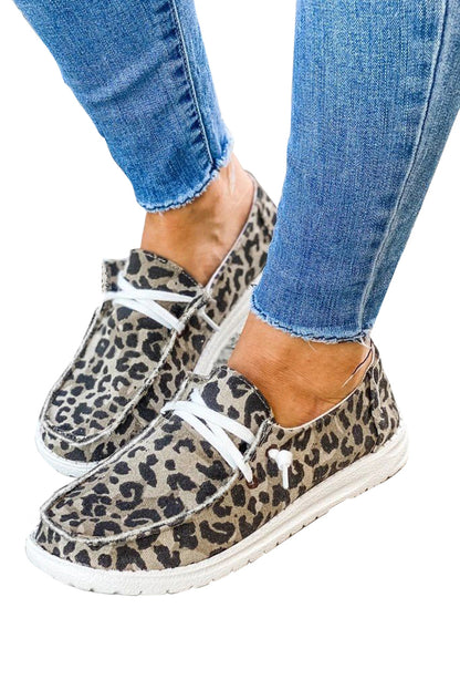 Leopard Slip-On Shoes