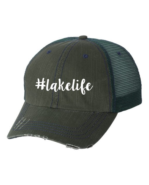 Gorra de camionero bordada Lakelife