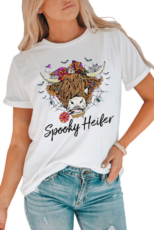 Spooky Heifer Halloween Graphic