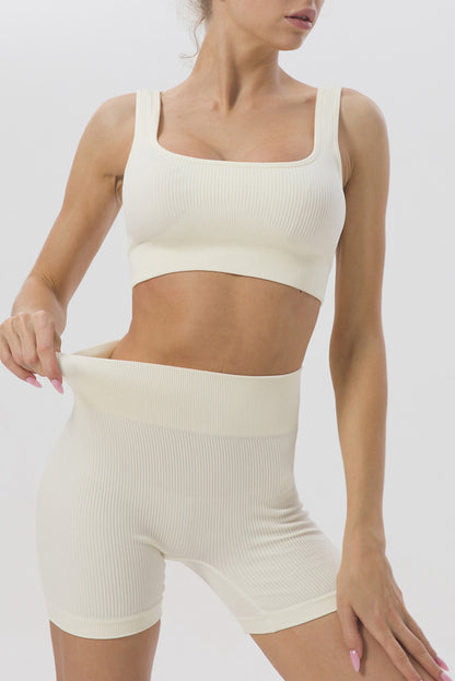 Ribbed Knit Activewear Set