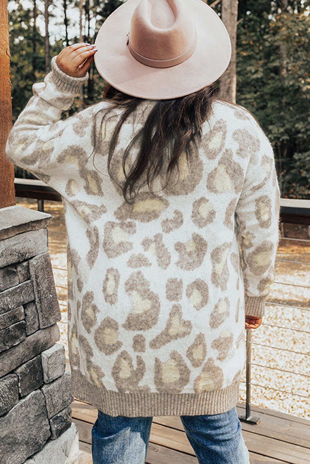 Leopard Pattern Cardigan