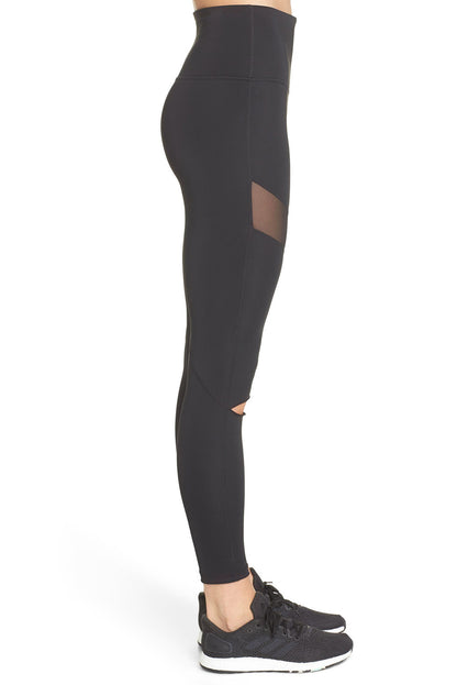 Distressed Mesh Leggings