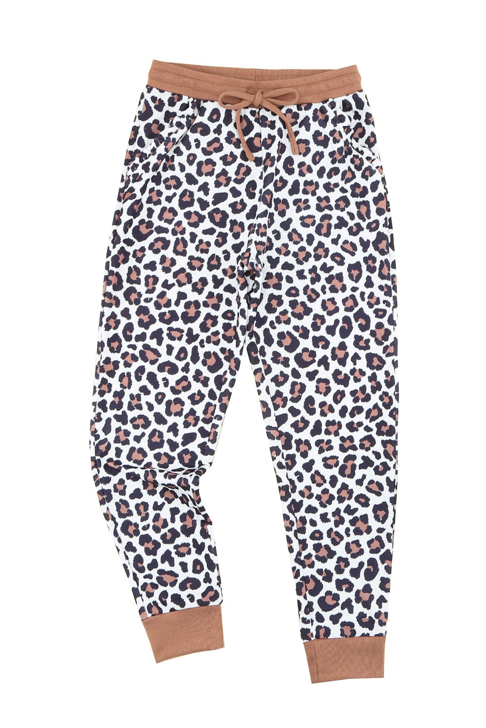 Pantalones deportivos de leopardo