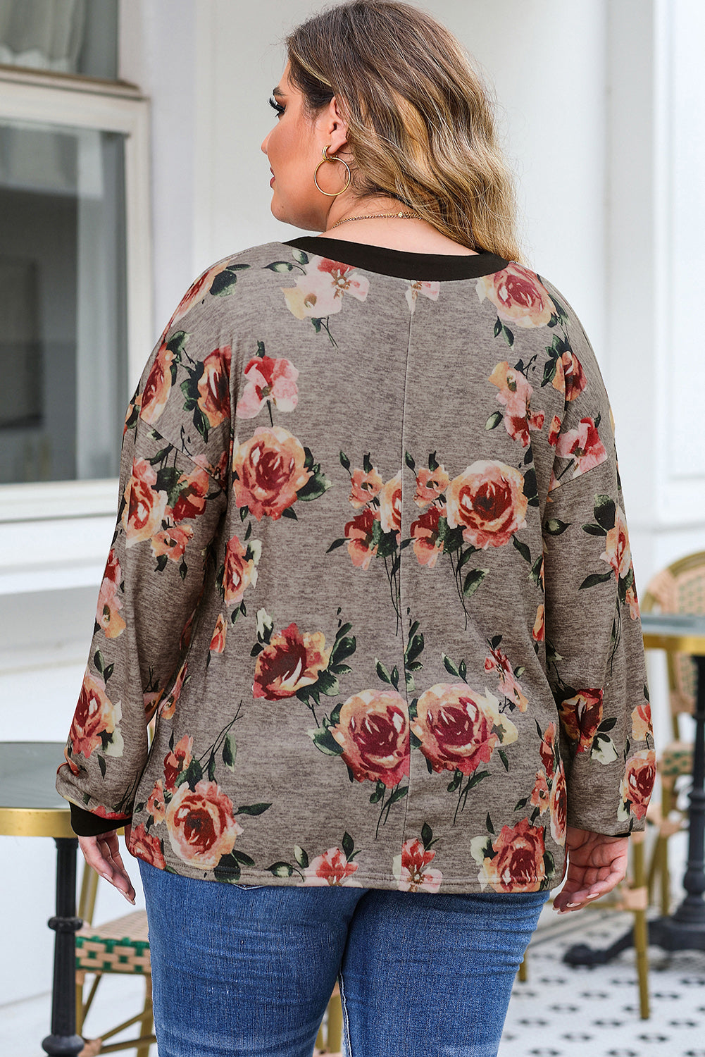 Long Sleeve FloralTop