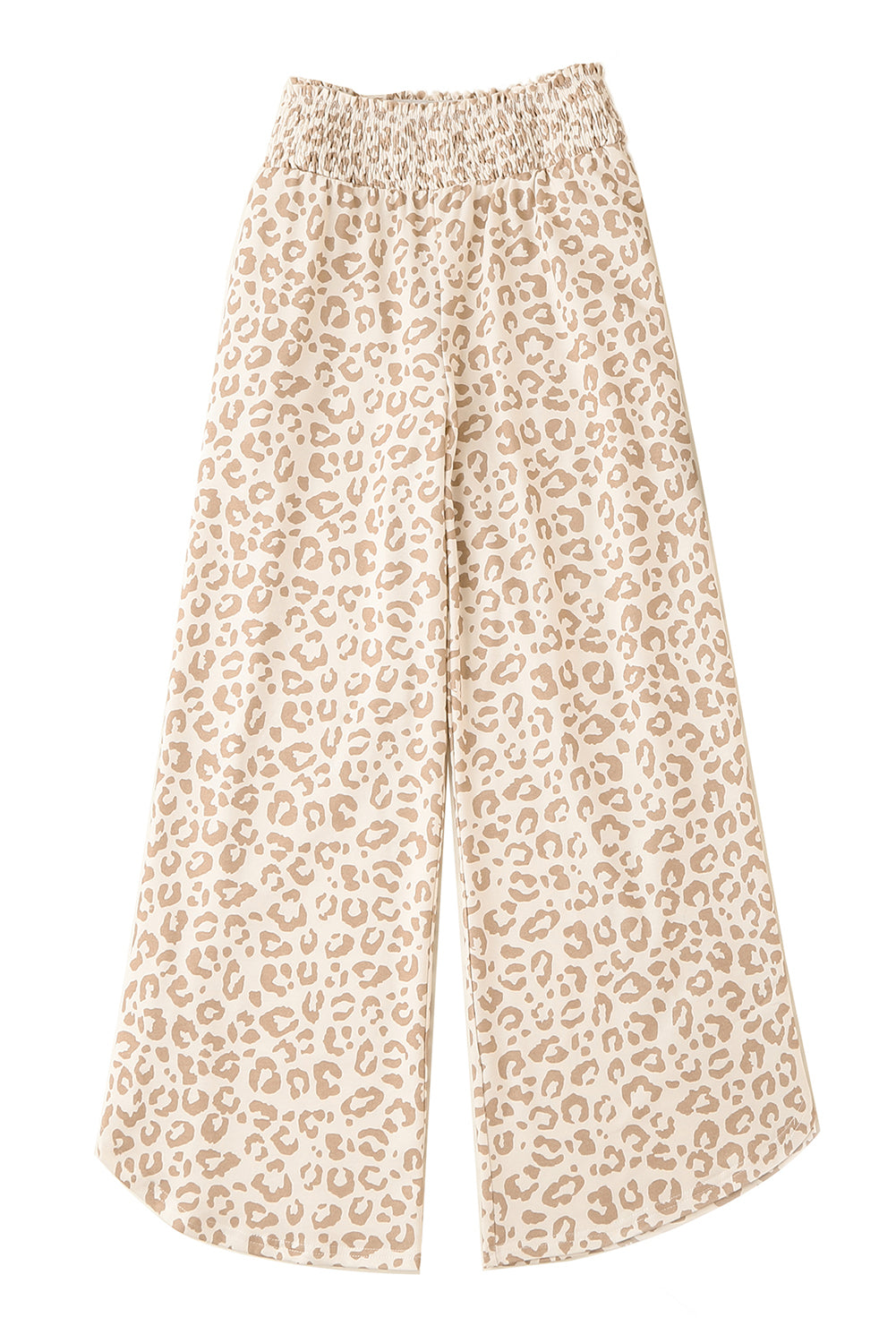 Pantalones anchos de leopardo