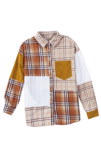 Chelsea Houska Plaid Shirt Jacket