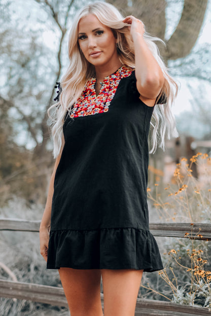 Vestido camisero boho