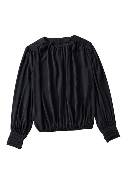 Pleated Loose Blouse