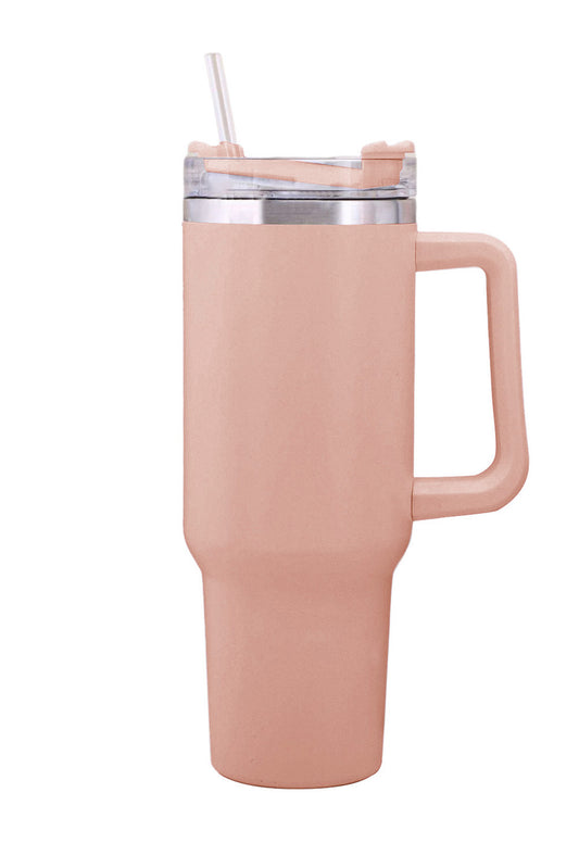 Pink 304 Stainless Steel Double Insulated Cup