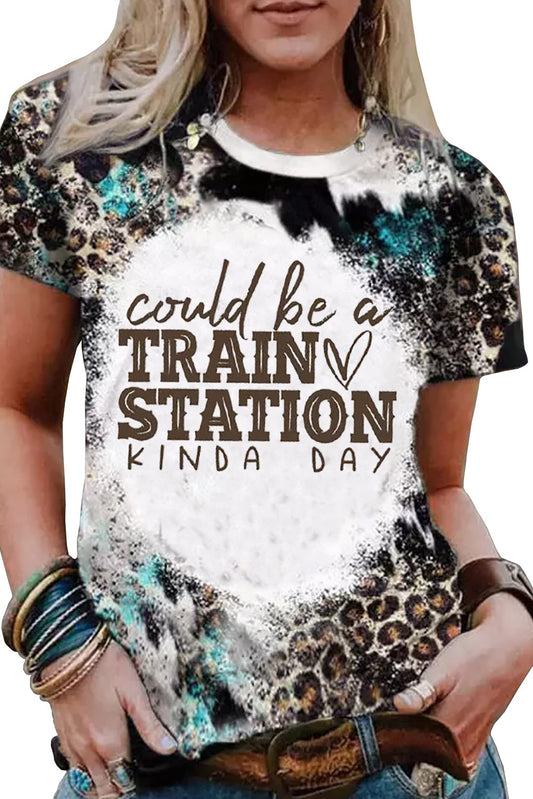 Train Station Kinda Day Tee