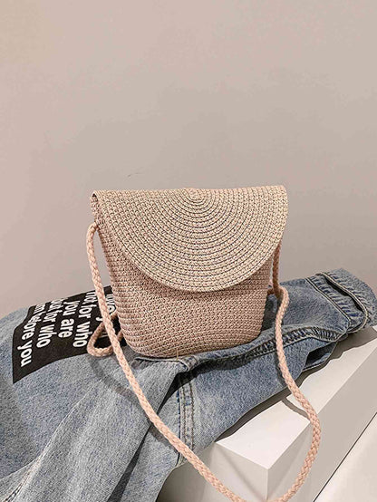 Bolso de hombro de crochet