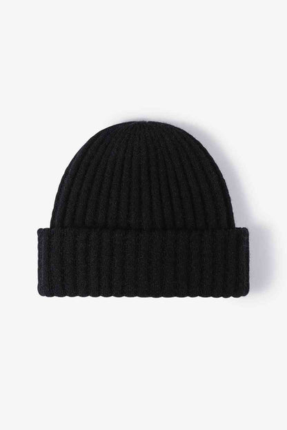 Gorro de canalé ancho