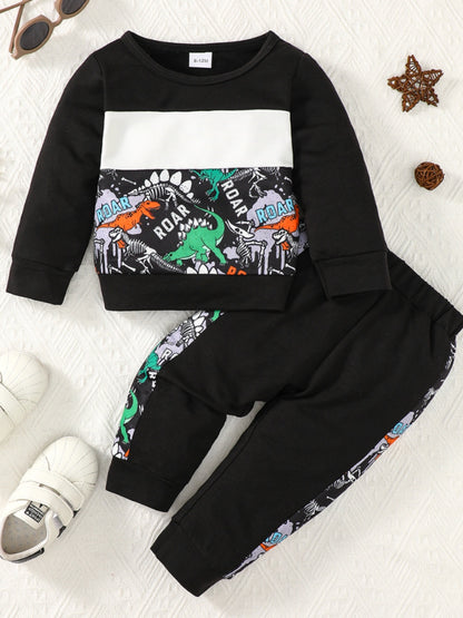 Conjunto de sudadera y pantalón deportivo de manga larga