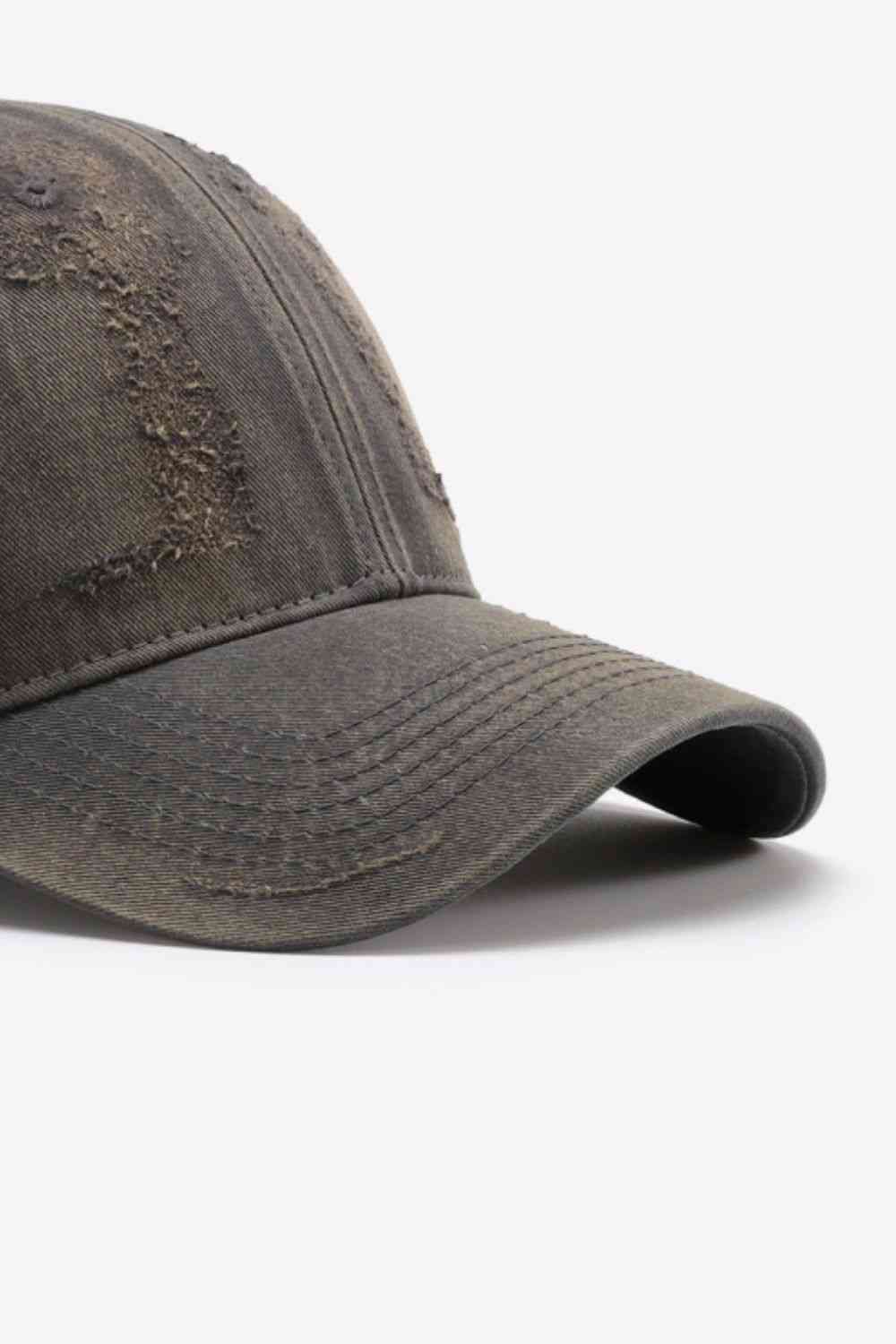 Gorra de béisbol ajustable desgastada