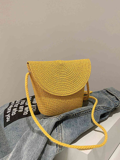 Bolso de hombro de crochet