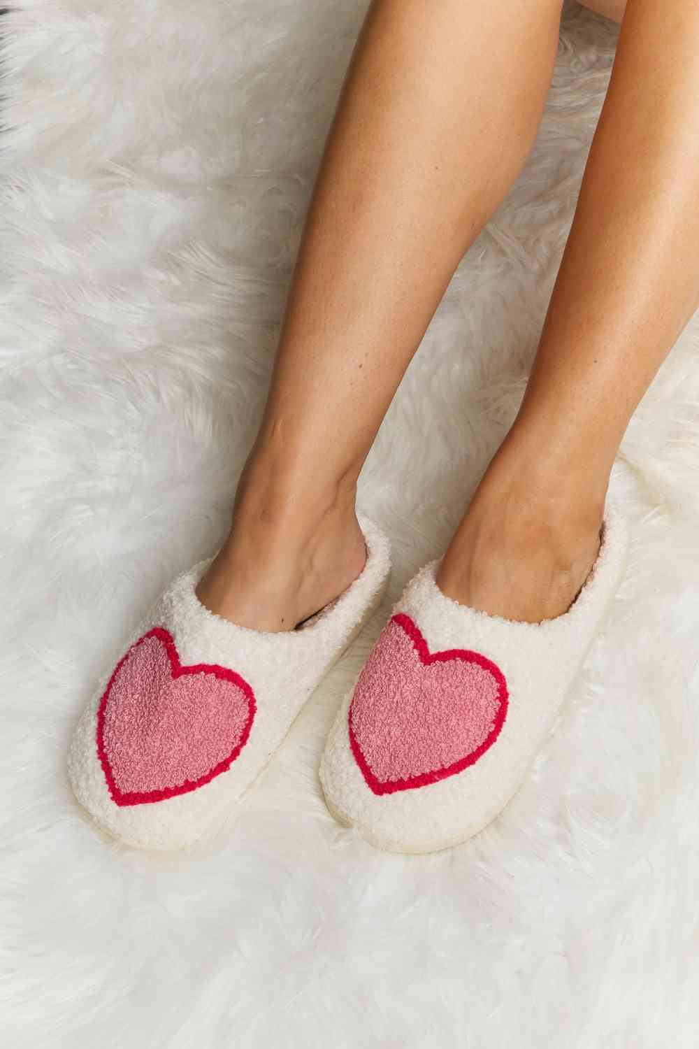 Melody Printed Plush Slide Slippers