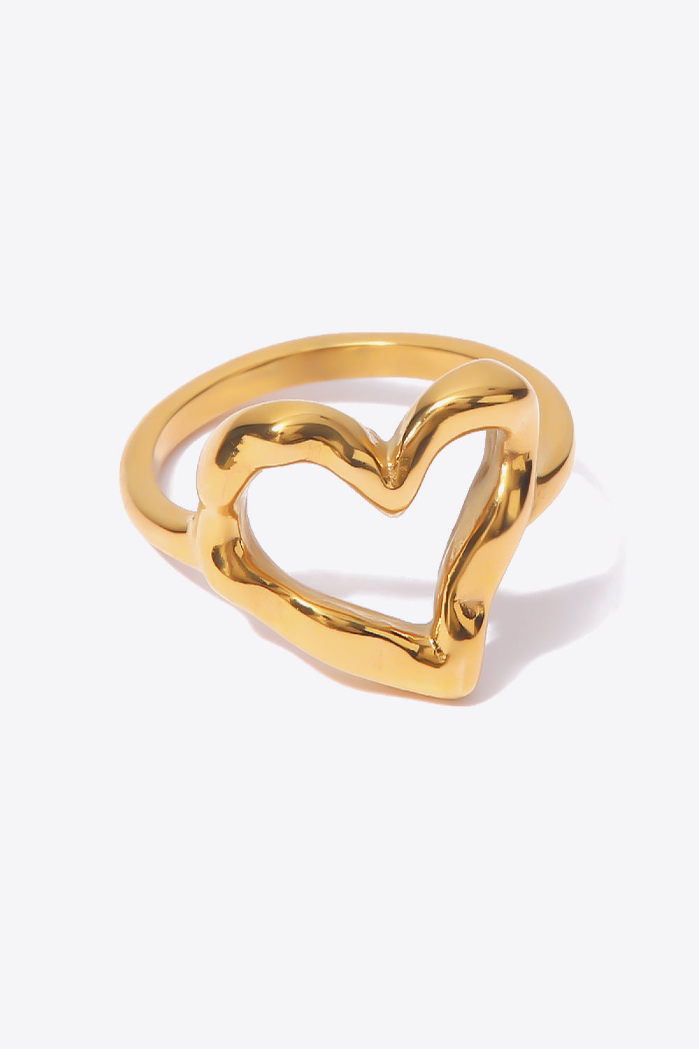 Anillo en forma de corazón