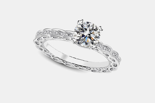 Moissanite Ring