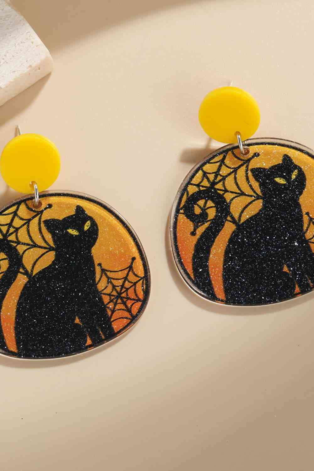 Pendientes con temática de Halloween