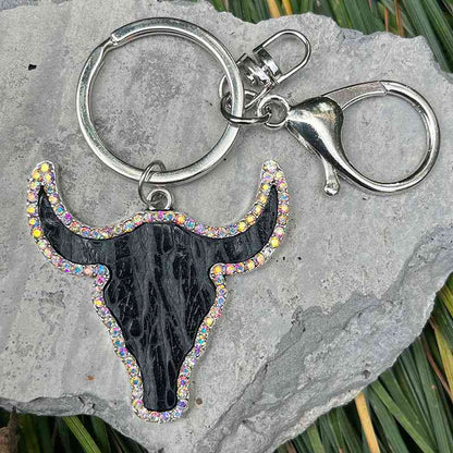 Bull Keychain